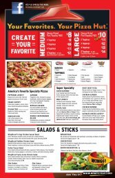 Pizza Hut Printable Menu With Prices: Your Ultimate Guide