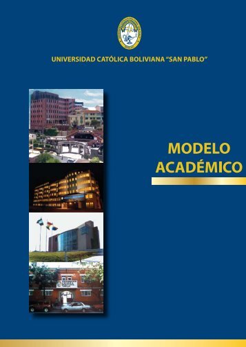 Modelo Académico - La Paz - Universidad Católica Boliviana