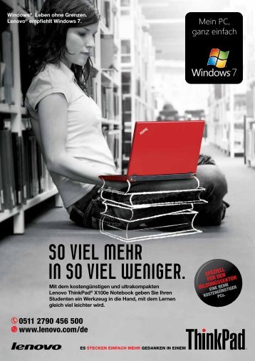 So viel mehr in So viel weniger. - Lenovo | US