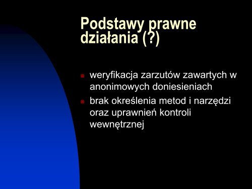 Kontrola wewnętrzna w administracji skarbowej - p.wnp.pl