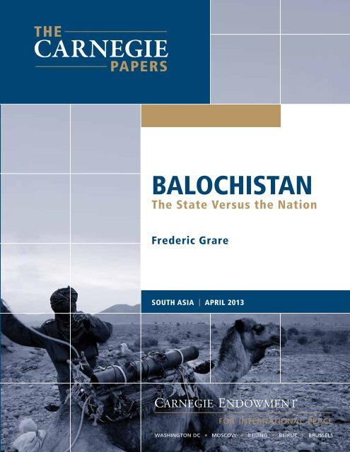 BALOCHISTAN - Carnegie Endowment for International Peace