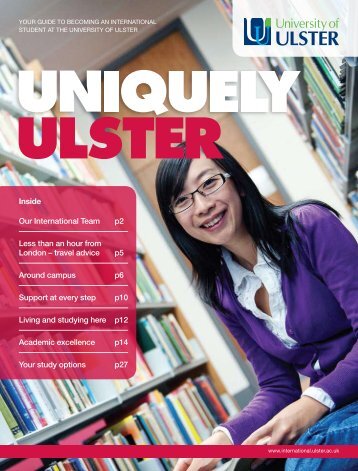 Download our new International brochure - International Students ...