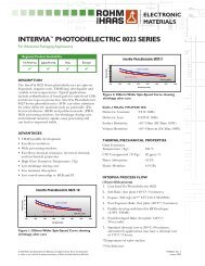Intervia Photodielectric 8023 Series - MicroChem