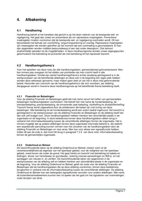 Integrale handhavingsnota gemeente Dalfsen 2012-2016 [Klik hier