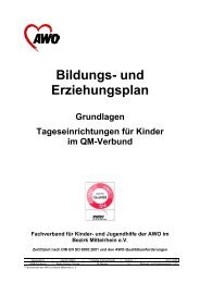 Bildungs- und Erziehungsplan - Awo