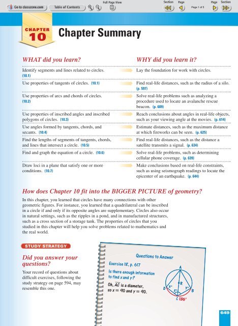 Chapter Review and Test - Nexuslearning.net