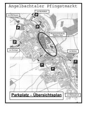 Parkplatz - Angelbachtal