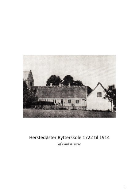 Rytterskolen i HØ - Herstedøster Kirke