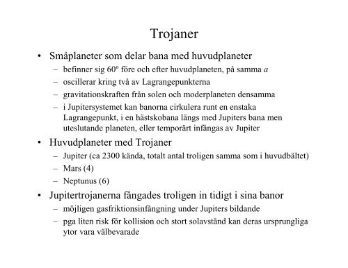 Solsystemet: observerade egenskaper