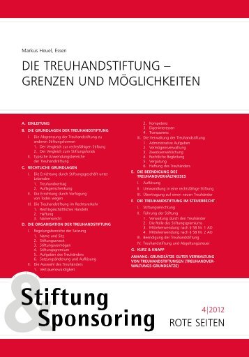 Rote Seiten - Stifterverband für die Deutsche Wissenschaft