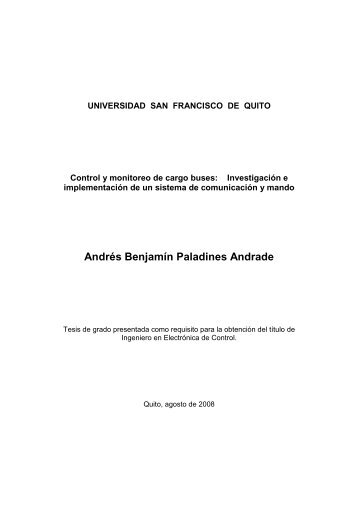 Andrés Benjamín Paladines Andrade - Repositorio Digital USFQ ...