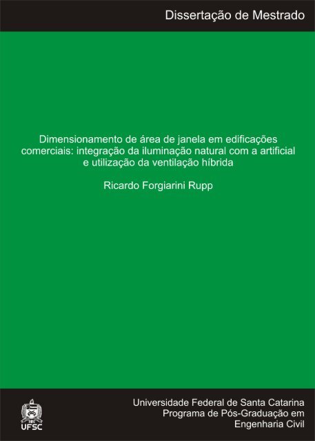 Untitled - Laboratório de Eficiência Energética em Edificações - UFSC