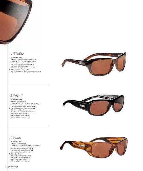 Serengeti 2008 Sunglasses Catalog - OpticsPlanet.com