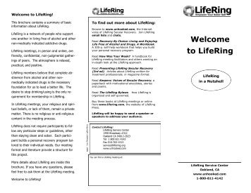 introductory brochure - LifeRing