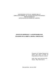 tesis en pdf - Libros, Revistas y Tesis - Universidad Católica Andrés ...
