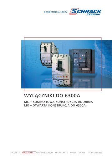 WYŁĄCZNIKI DO 6300A - Schrack