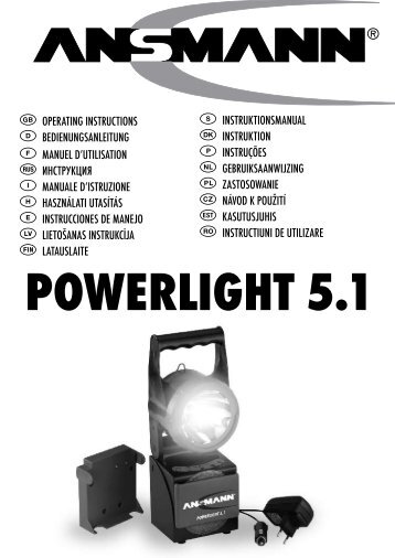 POWERLIGHT 5 - Ansmann