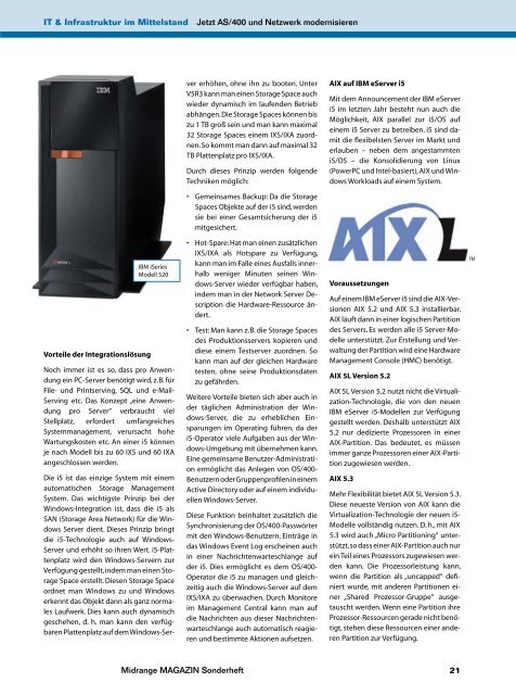 Sonderheft Midrange MAGAZIN 0512