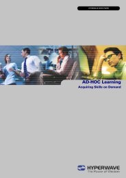 AD-HOC Learning - Acquiring Skills on Demand - Know-Center