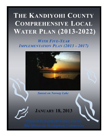 WATER PLAN (2013-2022)