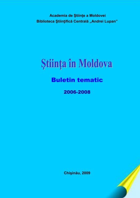 Download - Biblioteca Ştiinţifică Centrală "A. Lupan" - Academia de ...