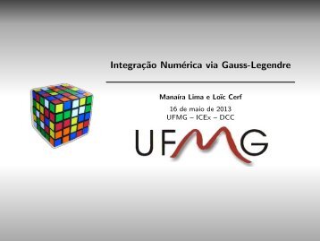 Integração Numérica via Gauss-Legendre