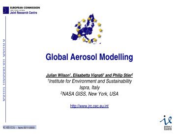 Global Aerosol Modelling - MANHAZ