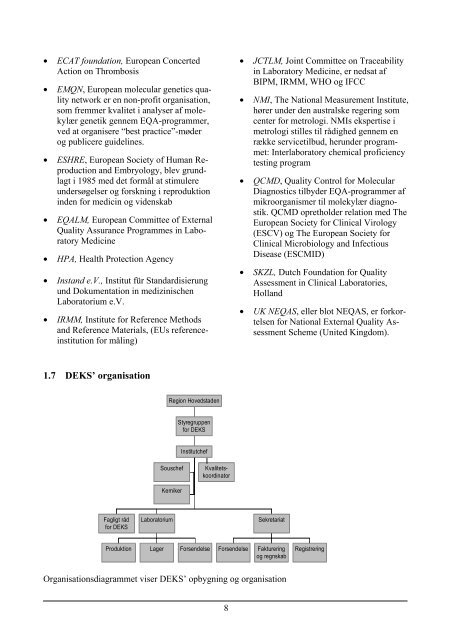 2. Status og generelle nyheder fra DEKS - Dansk Institut for Ekstern ...