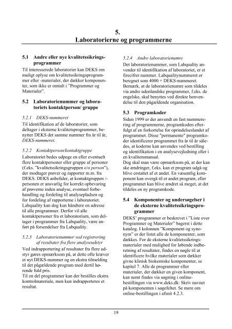 2. Status og generelle nyheder fra DEKS - Dansk Institut for Ekstern ...