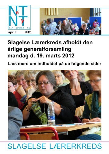 april 2012 - Aktuelt fra Slagelse Lærerkreds