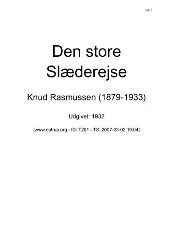Den store Slæderejse