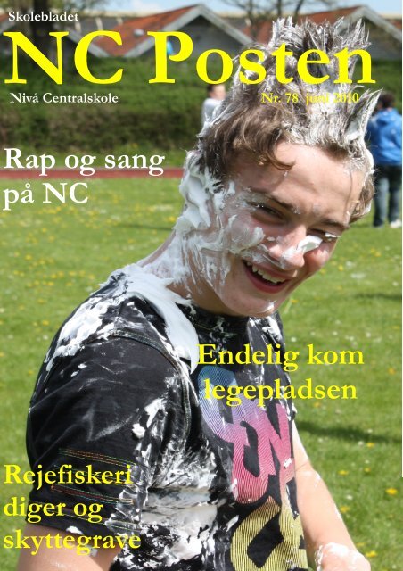 Rap og sang på NC Endelig kom legepladsen - Nivå Skole