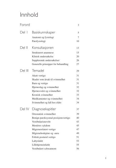 Svimmelhet - Diagnostikk og behandling - Balanselaboratoriet