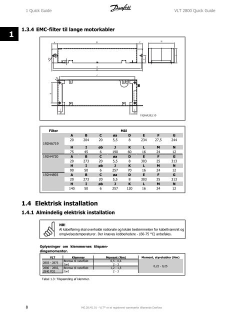 1 Quick Guide