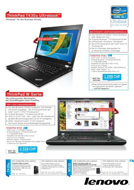 lenovo produktüberblick