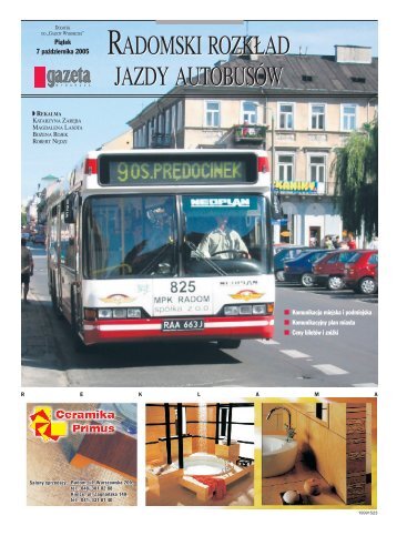 radomski rozkład jazdy autobusów radomski rozkład ... - Gazeta.pl