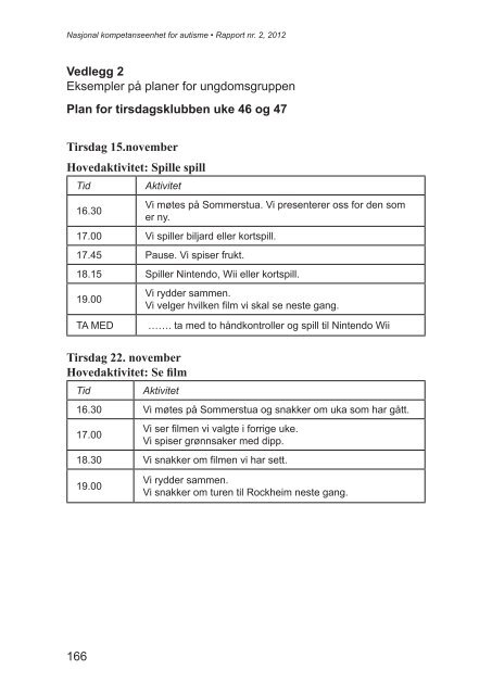 Psykoedukative grupper for personer med ... - Autismeenheten