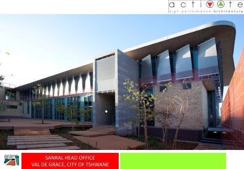 the new sanral head office - Alive2green