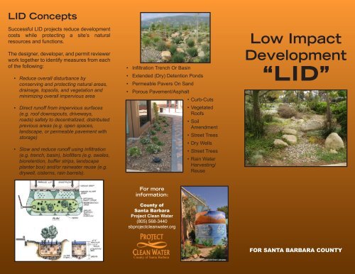 Low Impact Development “LID” - Project Clean Water