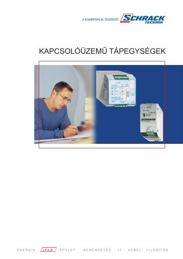 Kapcsolóüzemű tápegységek (pdf, 445,72 KB) - Schrack Technik