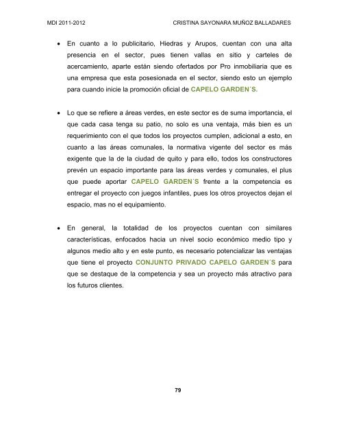 PLAN DE NEGOCIOS - Repositorio Digital USFQ - Universidad San ...