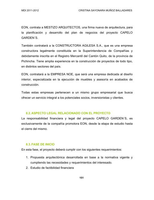 PLAN DE NEGOCIOS - Repositorio Digital USFQ - Universidad San ...