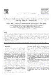Dual reciprocity boundary element method solution of natural ...