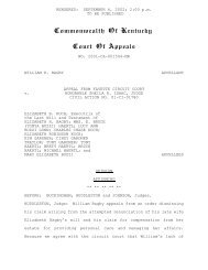 2001-CA-001544 (PDF) - Kentucky Supreme Court Searchable ...