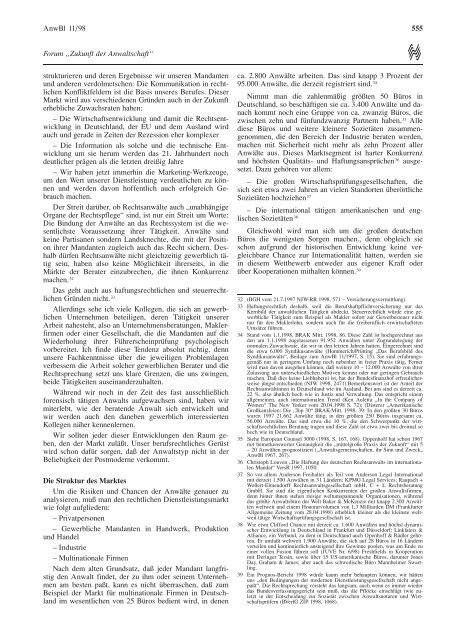 925,3 kB - Anwaltsblatt - Deutscher Anwaltverein