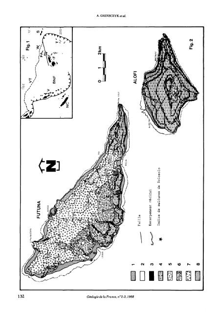 Géologie des îles Futuna et Alofi - Géologie de la France