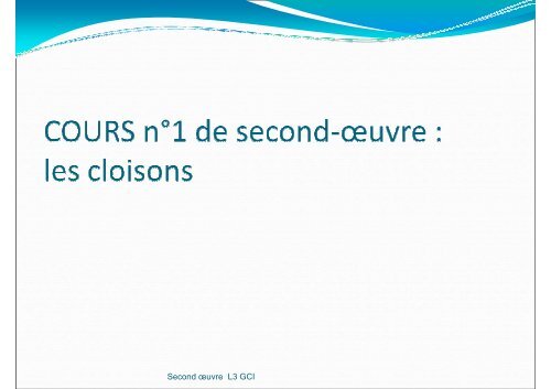 cours 1_cloisons