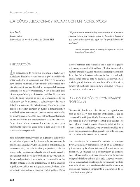 Conservador. (Pdf) - Tecnicas Graficas, introduccion al grabado.