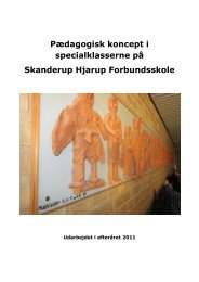 Beskrivelse af det pædagogiske koncept i HIK - Skanderup-Hjarup ...