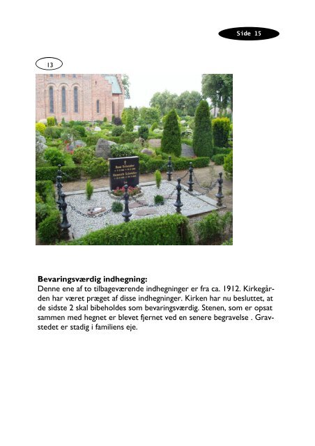 En guide til en gåtur på Løgumkloster Kirkegård